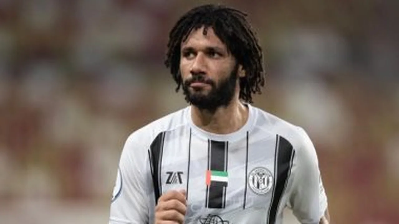 محمد النني فى اختبار جديد مع الجزيرة ضد خورفكان بالدوري الإماراتي